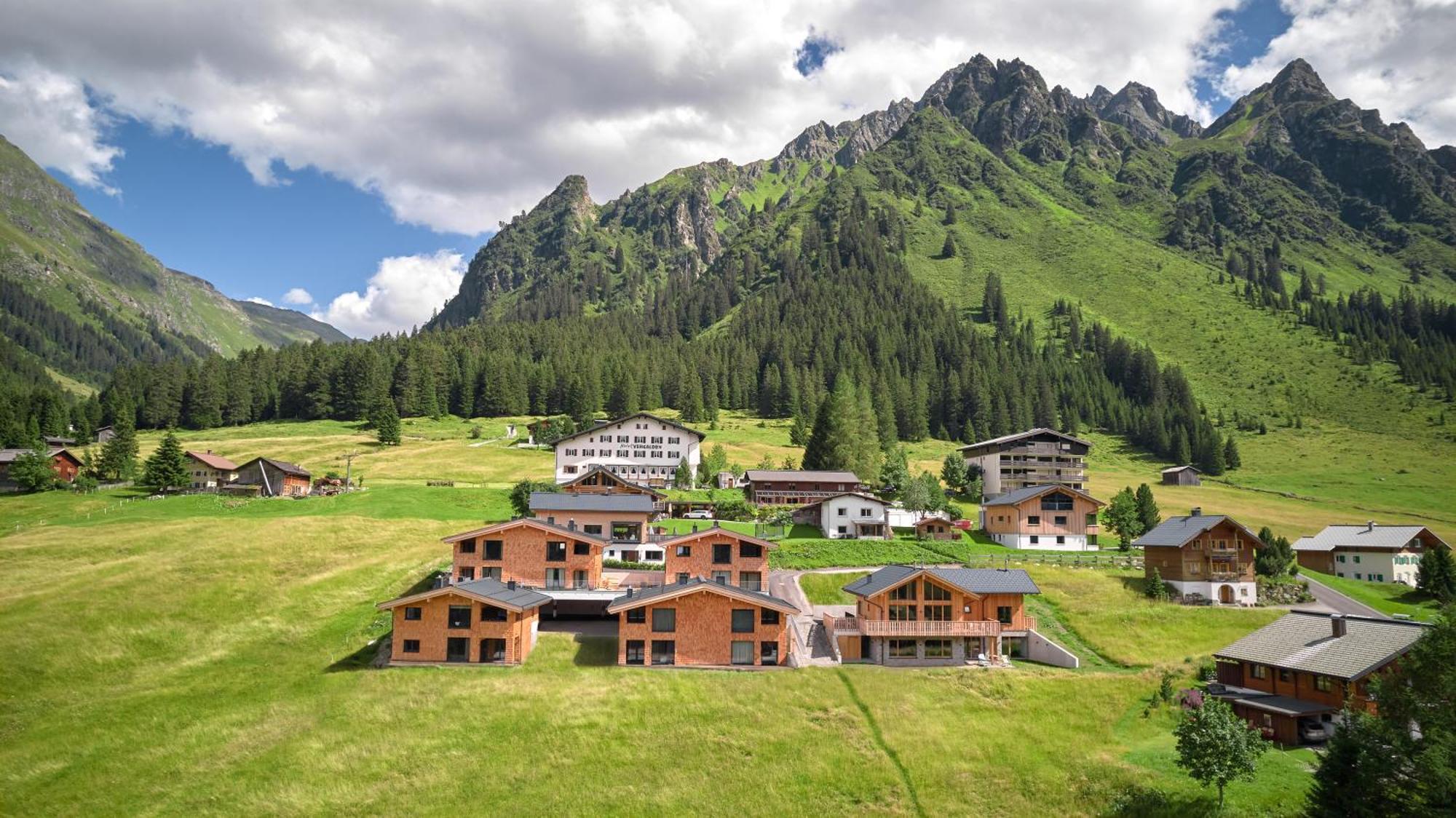 Alm-Lodges Montafon By Pferd Auf Wolke Gargellen Kültér fotó