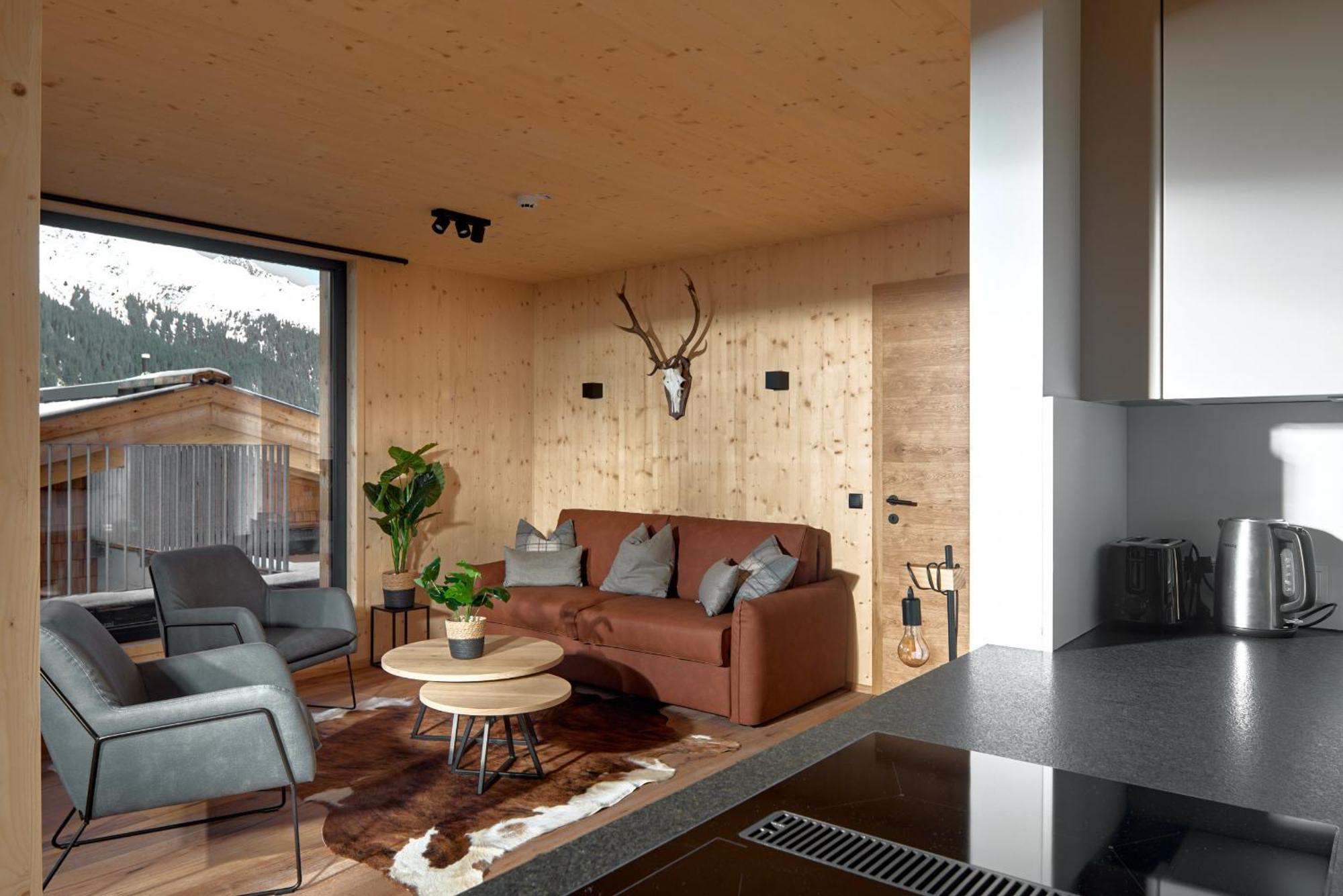 Alm-Lodges Montafon By Pferd Auf Wolke Gargellen Kültér fotó